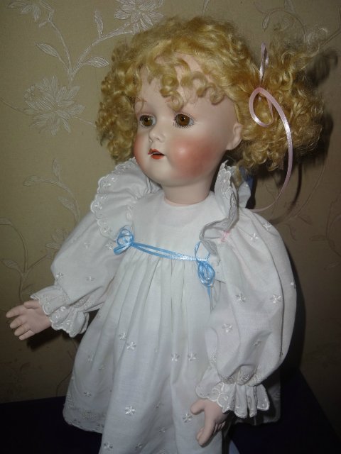 Ангел чистой красоты или Реплика антикварной куклы (фото 5)