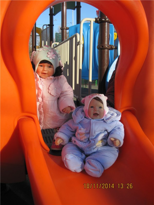 Две сестрёнки. Куклы Lee Middleton Лёля и Катюша (фото 9)