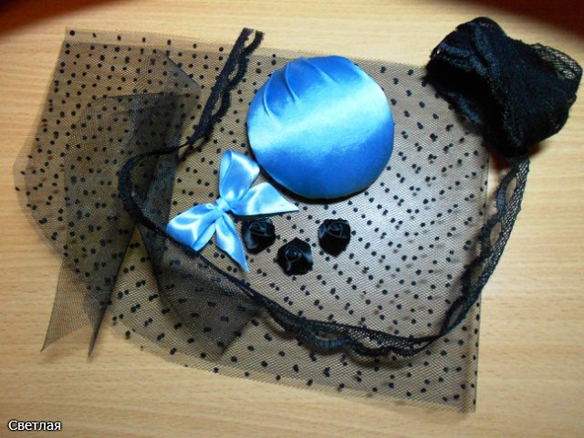 Реставрация Будуарной антикварной куклы. Часть третья. Финал. Бонус: МК шляпка и веер