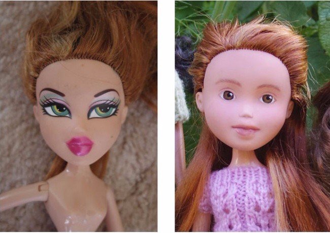 Художница и ее "новые" куклы (фото 4)