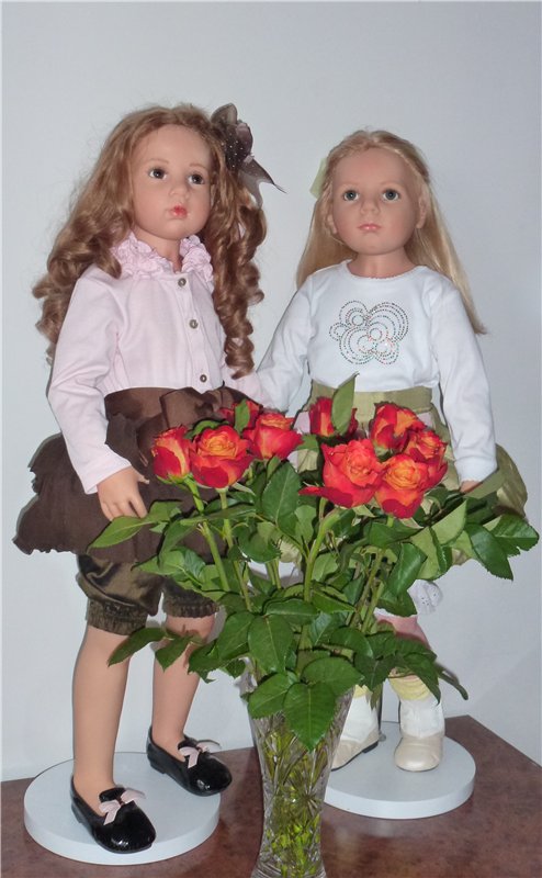 Авторские куклы H.Gunzel. Наши поздравления Всем, Всем, Всем (фото 6)