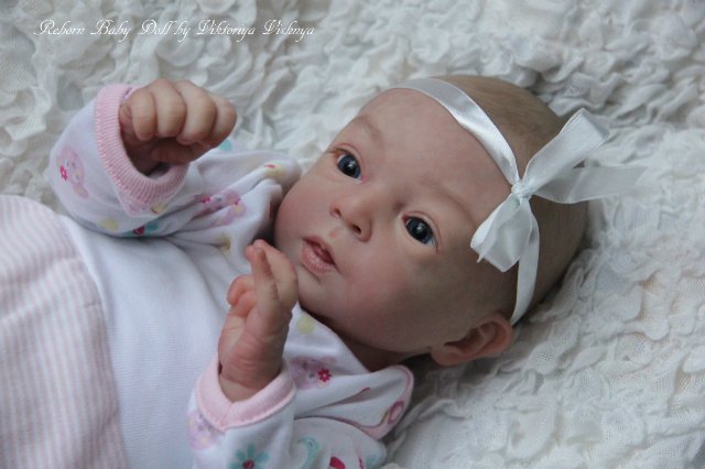 Аделиночка... Куколка реборн Виктории Вишни