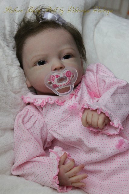 Кайли... Куколка реборн Виктории Вишни