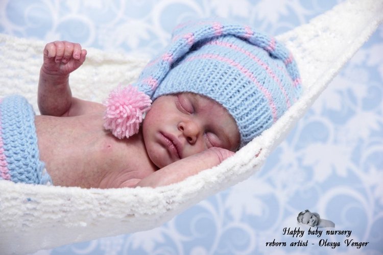 Моя принцесса Крошечка-Кокошечка. Кукла реборн Олеси Венгер