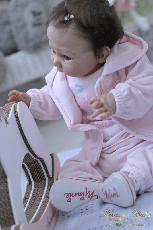 Моя маленькая пуговка! Кукла реборн Анастасии Бочковой