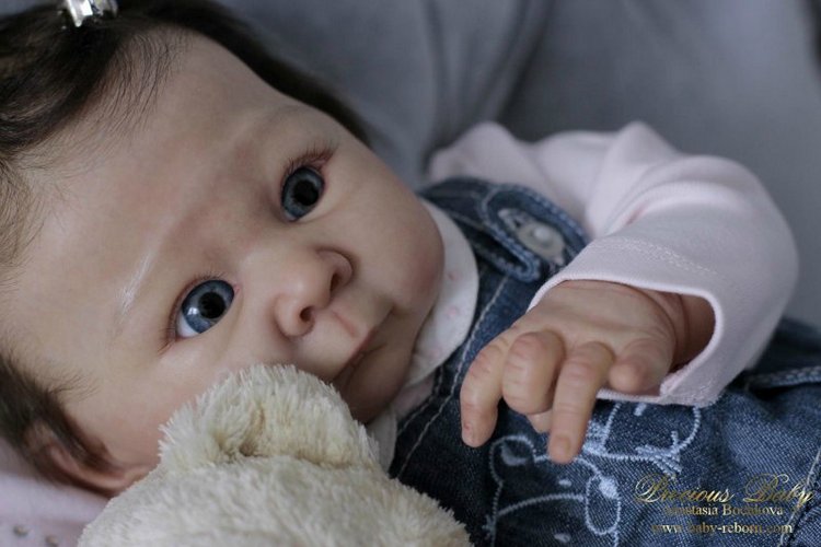 Моя маленькая пуговка! Кукла реборн Анастасии Бочковой (фото 6)