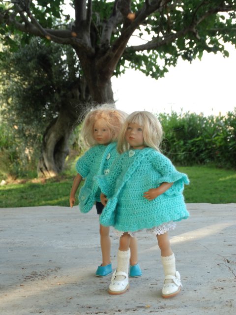 Бирюзовые зерисовки — Куклы Annette Himstedt (Аннетт Химстедт): коллекционные (фото 2)