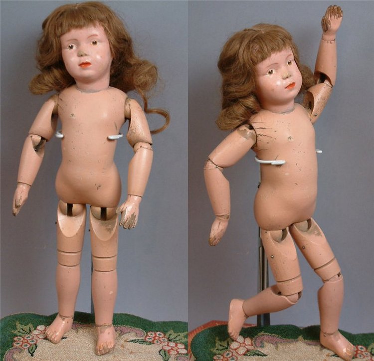 Куклы Albert Schoenhut | Бэйбики Куклы Albert Schoenhut — Редкие антикварные куклы и реплики: воск (фото 9)