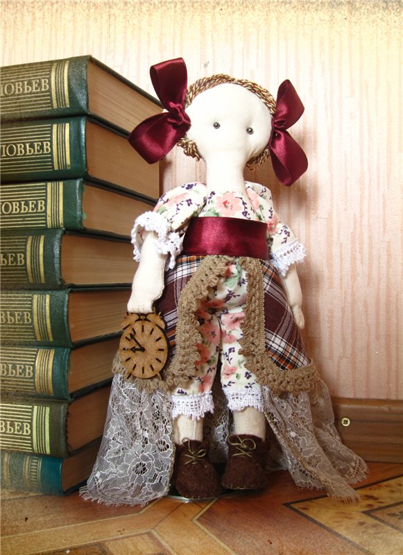 Новые девчушки! Текстильные куклы (фото 6)