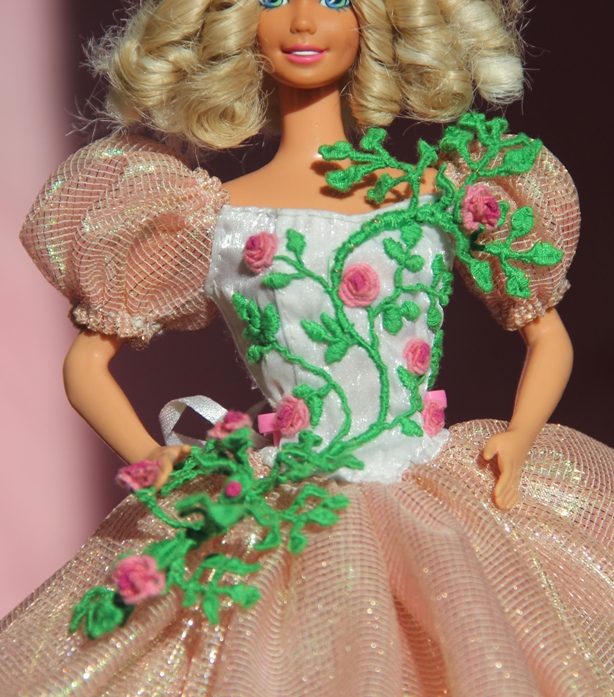 Простушка и розовый куст — Реставрация и преображение кукол: ремонт