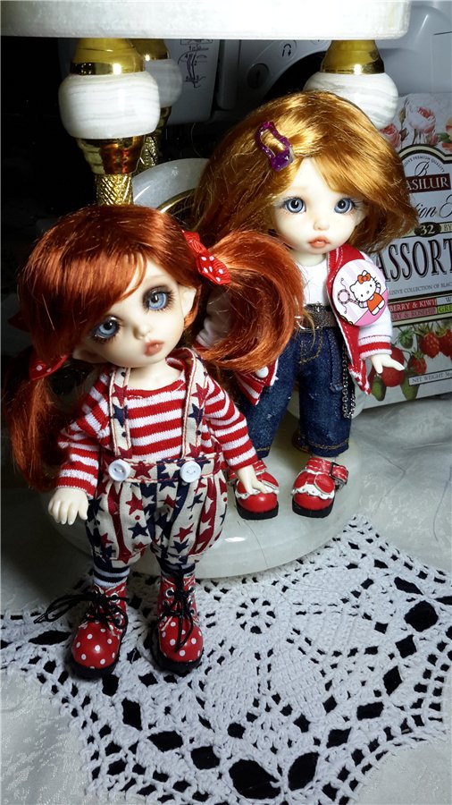 Обновки у малышек☺ — Одежда и обувь для кукол BJD (БЖД): 1/3 (фото 5)