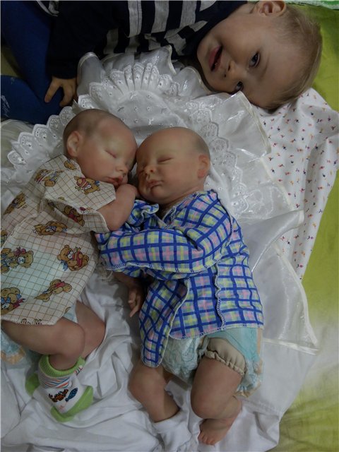 Малышка или малыш реборн из молда Твин В, мое видение