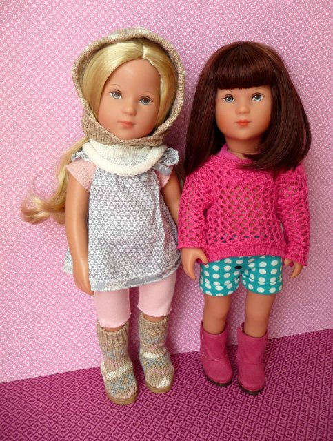 Игровые куклы К.Крузе Helena, Laura, Kiki, Julie и Мари Крузе