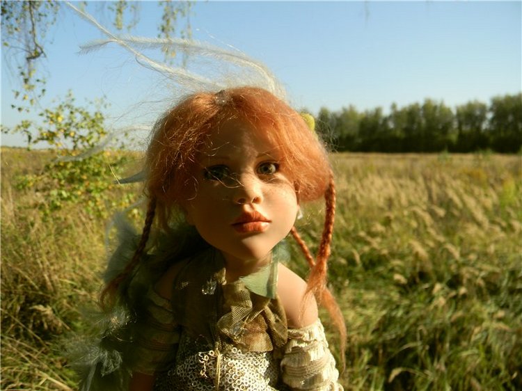 В сентябре пришло к нам лето! Мальва Zwergnase, мой рыжий эльфик