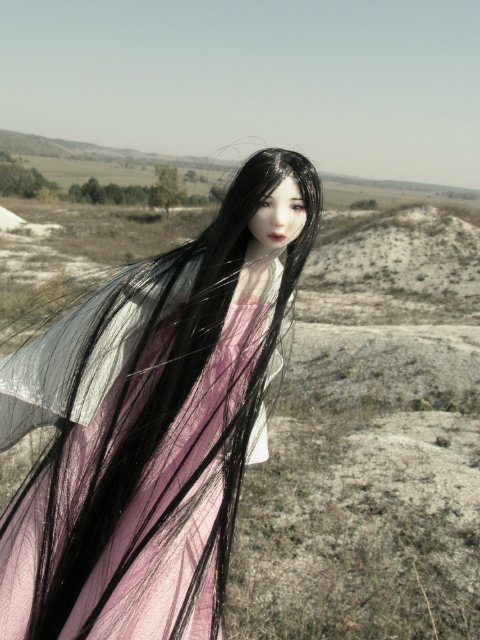 Авторская кукла Кику, хризантема | Бэйбики Авторская кукла Кику, хризантема