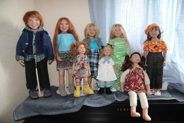 Девочка-улыбка. Крошка Akkelies от Zwergnase