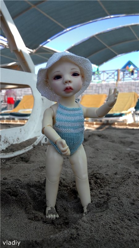 Как Даша первый раз на море побывала (фото 2)