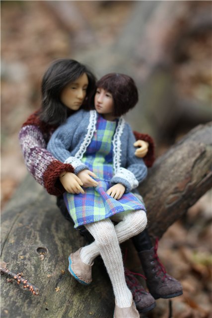 По дороге к солнцу — Авторские работы в частных коллекциях: домашние фото кукол и игрушек (фото 5)