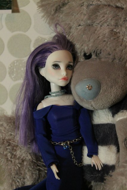 Моя новенькая - голова ooak Монстр Хай Спектра на теле Симба (фото 6)