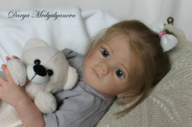 Моя принцесса Gloria! Frida от Karola Wegerich. Кукла реборн Дарьи Медюляновой
