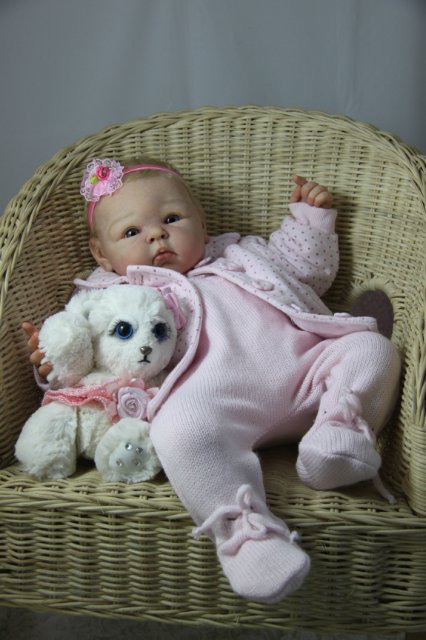 Пышка Пэрис. Куколка реборн Виктории Вишни