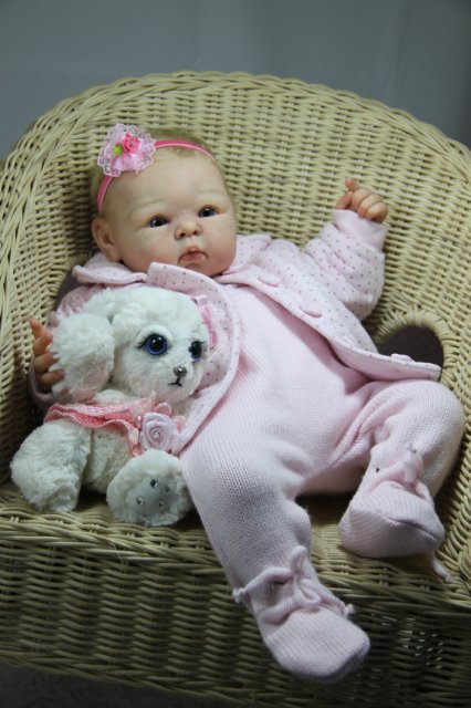 Пышка Пэрис. Куколка реборн Виктории Вишни