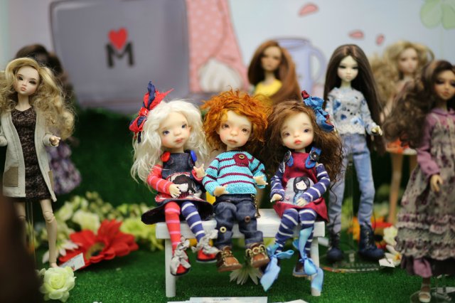 Лучше поздно, чем никогда! ХI Международный салон кукол. 1 октября 2015г