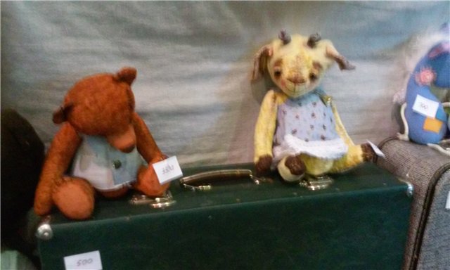 Мои мишки тедди на выставке АРТ-Красноярск 2015 (фото 4)