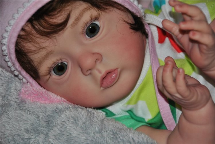 Татка - малышка реборн из молда Тиффани от Натали Блик (фото 3)