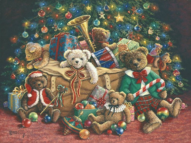 МИШКИ ТЕДДИ. Уютный мир Жанет Крускамп (Janet Kruskamp) (фото 8)