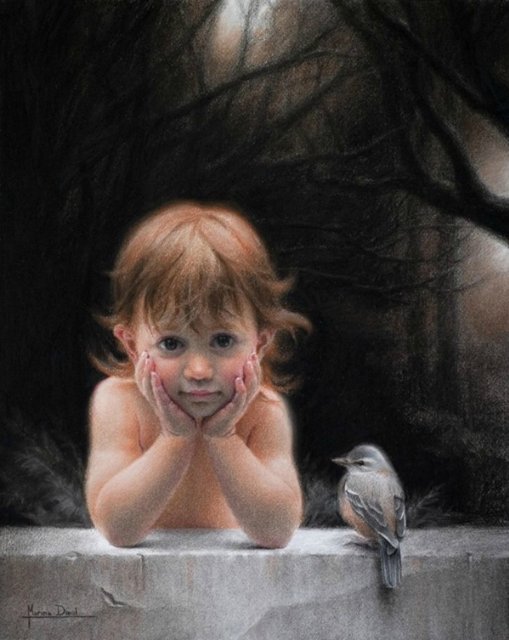 Дети в произведениях Марины Диул