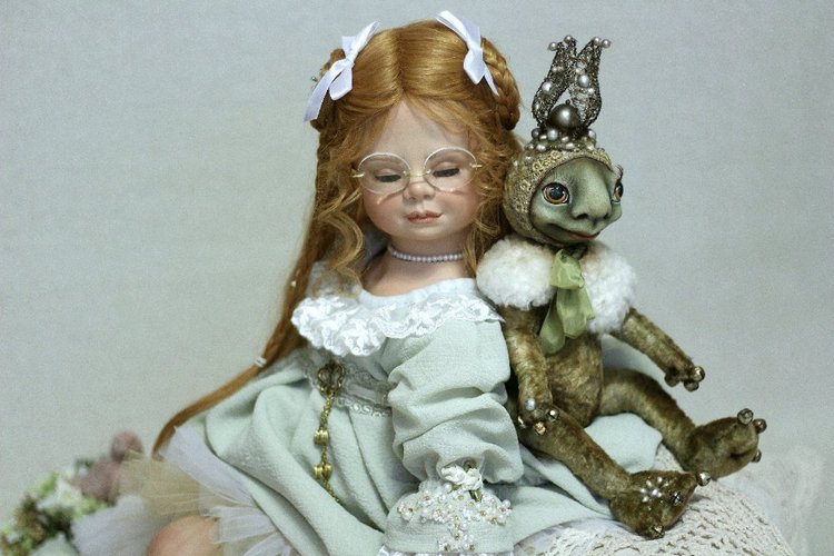 Принцесса и лягушка — Одежда и обувь для кукол своими руками: фото
