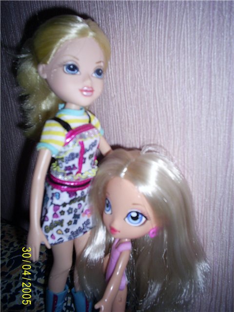 Очаровательный подарок ко дню восьмого марта или малышка Машенька. Кукла братц (фото 8)