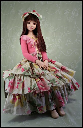 Чудо художница - Dale Zentner (dolls). Авторские куклы Дейл Зентнер