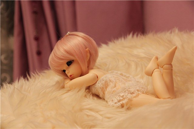 Лилу, бегемотьи ушки и розовый парик! Обновки БЖД! Куколка от Фейриленд (фото 6)