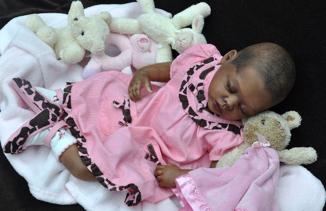 Кукла-реборн Лара, художник Алла Кокс (фото 5)