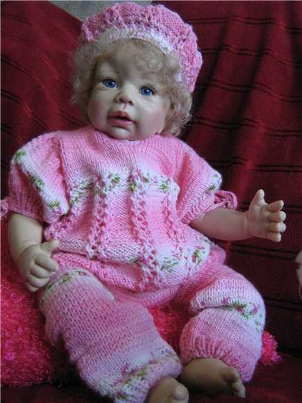 Маленькая красавица в розовом - кукла KITTY von Monika Levenig