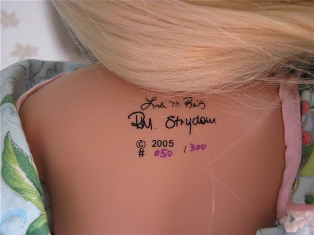 Коллекционная кукла - Шум моря, от Rose Marie Strydom & Linda M. Rick для The Doll Maker and friends