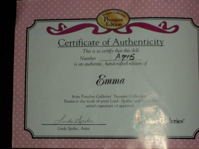 Маленькая смешная Эмма от Linda Spahic