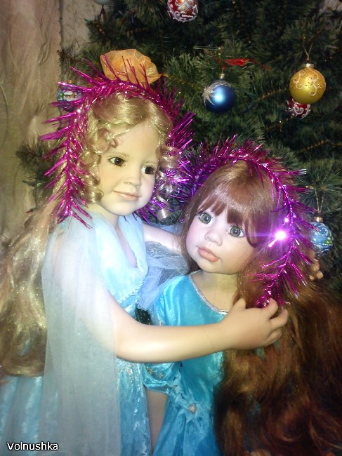 Три девицы вечерком — Куклы Monika Levenig и Monika Peter (фото 4)