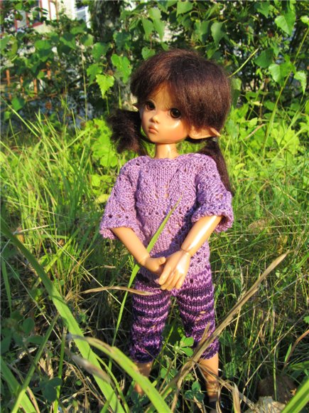 Лиллит от Kaye Wiggs. Девочка в сиреневом (фото 4)