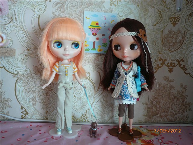 Мои новенькие детки. Сестрички Blythe