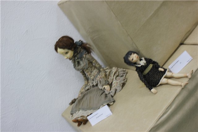 "Кукольный вернисаж". V выставка авторских кукол и медведей Тедди в Нижнем Новгороде 2014