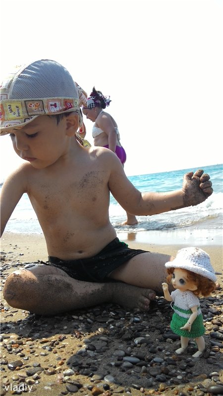 Один день Стеши на море — Куклы Fairyland (ФэйриЛэнд): BJD (БЖД) (фото 6)