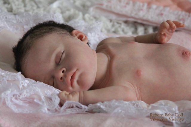 Моя лапушка Коко... Куколка реборн Виктории Вишни