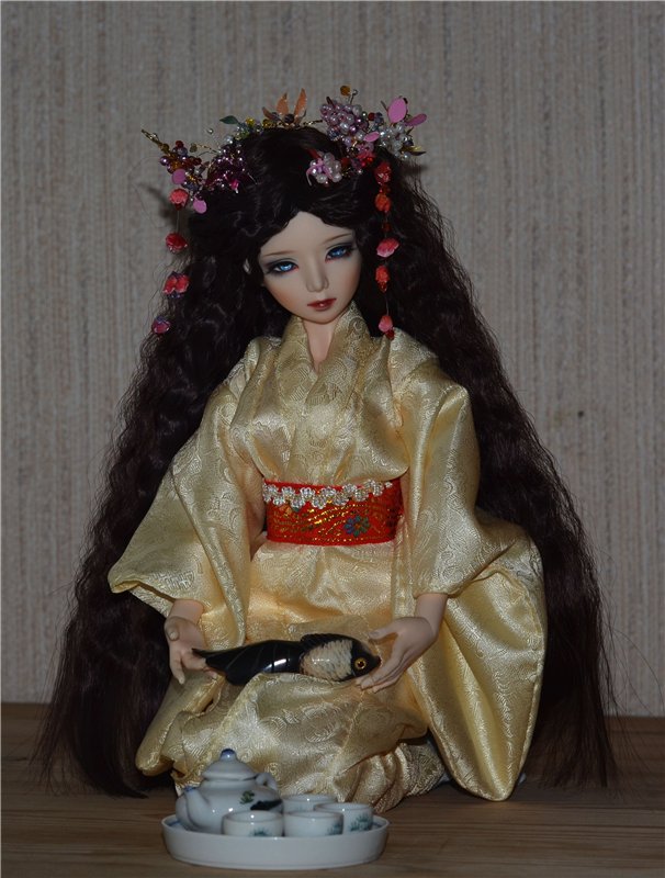 Японский вечер — Одежда и обувь для кукол BJD (БЖД): 1/3 (фото 10)