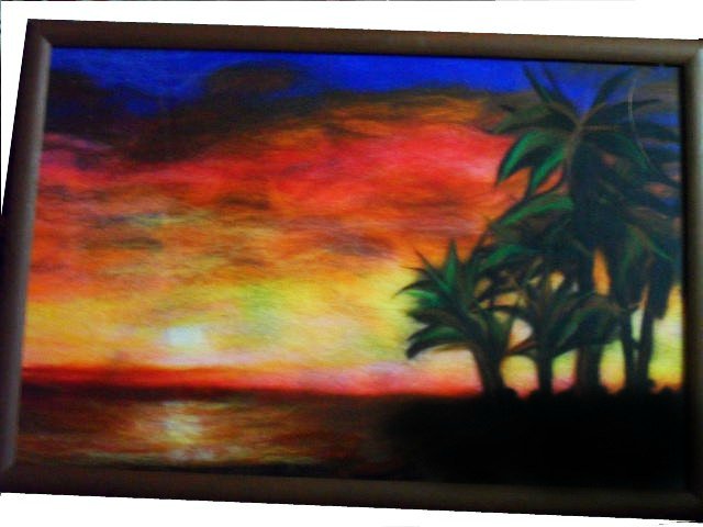 Картины из шерсти. Подборка