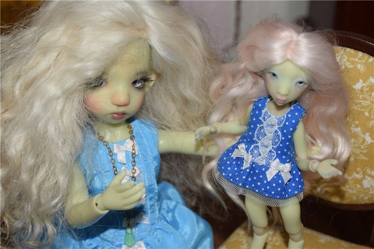 Распаковка сказочной лягушечки! BJTales Green Asrai От Лидии Снуль