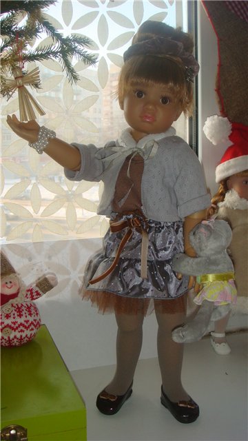 Наши куклы в ожидании Нового года