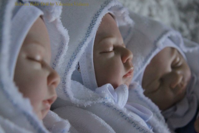 Тройняшки Джошики... Куколки реборн Виктории Вишни